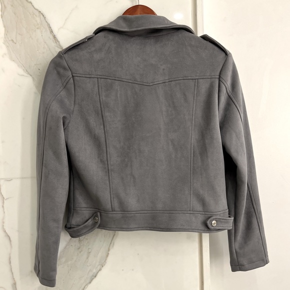 Chartou Faux Suede Jacket Size S - Picture 5 of 5